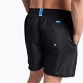 Șort de baie pentru bărbați arena Fundamentals Boxer R black/white 9