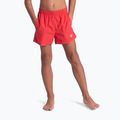 Pantaloni scurți de baie pentru copii arena Bywayx Youth R fluo red/water 5