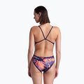 Costum de baie dintr-o singură piesă pentru femei arena Reversible Swimsuit Challenge Back navy/multi 11
