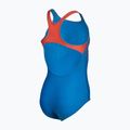 Costum de baie dintr-o singură piesă pentru copii arena Kikko V Swim Pro Back blue china/calypso coral 4