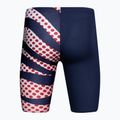 Boxeri de baie pentru bărbați  arena Multi Stripes Swim Jammer navy/white multi 2
