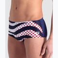 Boxeri de baie pentru bărbați arena Multi Stripes Swim Low Waist Short navy multi 7