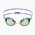 Ochelari de înot arena Python Mirror green/violet/green 2