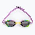 Ochelari de înot arena Python Mirror green/violet/green 2