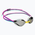 Ochelari de înot arena Python Mirror silver/white/fuchsia