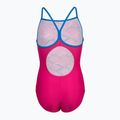 Costum de baie dintr-o singură piesă pentru copii arena Daly Light Drop Back freak rose/blue china 3