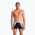 Boxeri de înot pentru bărbați arena Stripe Swim Short black/sea foam/multi
