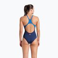 Costum de înot dintr-o piesă pentru femei arena Foggy Dots Swim Pro Back navy / blue cosmo 3