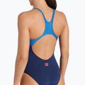 Costum de înot dintr-o piesă pentru femei arena Foggy Dots Swim Pro Back navy / blue cosmo 5