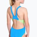 Costum de înot dintr-o piesă pentru copii  arena Star Shaped Swim Tech L blue river/soft green/multi 9