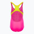 Costum de baie dintr-o bucată pentru copii arena Kikko V Swim Pro Back shocking pink / soft green 2