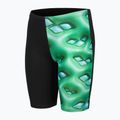 Boxeri de înot pentru copii arena Foam Swim Jammer black/soft green multi 3