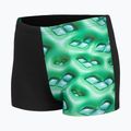 Boxeri de înot pentru copii arena Foam Swim Short black/soft green multi 3