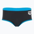 Boxeri de înot pentru bărbați arena One Low Waist Short Big Logo asphalt/turquise