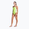 Costum de înot dintr-o piesă pentru femei arena Lace Back Solid artic lime/future dusk 2