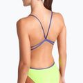 Costum de înot dintr-o piesă pentru femei arena Lace Back Solid artic lime/future dusk 5