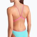 Costum de înot dintr-o piesă pentru femeiarena Lace Back Solid water/shocking pink 5