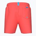 Șort de baie pentru bărbați arena Fundamentals Boxer R dark purple/calypso coral 2