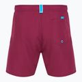 Șort de baie pentru bărbați arena Fundamentals Boxer R dark purple/calypso coral 2