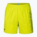 Șort de baie pentru bărbați arena Fundamentals Arena Logo Boxer R artic lime/mangrove