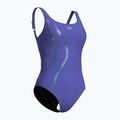 Costum de baie dintr-o piesă pentru femei arena Ginevra Wing Back violet 3