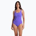 Costum de baie dintr-o piesă pentru femei arena Ginevra Wing Back violet 5