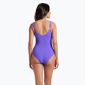 Costum de baie dintr-o piesă pentru femei arena Ginevra Wing Back violet 7