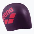 Cască de înot arena Big Logo plum/bright coral 2