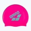 Cască de înot arena Big Logo shocking pink/water