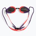 Ochelari de înot arena Tracks Mirror copper/plum/bright coral 3