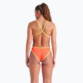 Costum de baie dintr-o piesă pentru femei arena Solid Rev Challenge Back blue river/bright coral/artic lime 10