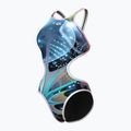 Costum de baie dintr-o piesă pentru femei arena One Print Tech Back black multi/white 4