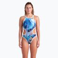 Costum de baie dintr-o piesă pentru femei arena One Print Tech Back black multi/white 5