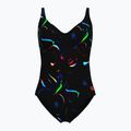 Costum de baie dintr-o piesă pentru femei arena Abyss U Back multi black/black