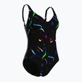 Costum de baie dintr-o piesă pentru femei arena Abyss U Back multi black/black 3