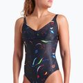 Costum de baie dintr-o piesă pentru femei arena Abyss U Back multi black/black 8