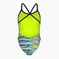 Costum de baie dintr-o piesă pentru femei arena Racing Stripe Xcriss Cross black multi/black 2