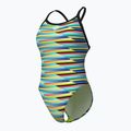 Costum de baie dintr-o piesă pentru femei arena Racing Stripe Xcriss Cross black multi/black 4