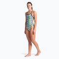 Costum de baie dintr-o piesă pentru femei arena Racing Stripe Xcriss Cross black multi/black 6