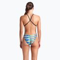 Costum de baie dintr-o piesă pentru femei arena Racing Stripe Xcriss Cross black multi/black 7