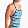 Costum de baie dintr-o piesă pentru femei arena Racing Stripe Xcriss Cross black multi/black 8