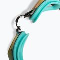 Ochelari de înot arena Zoom X-Fit Mirror turquoise/water/black 6