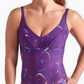 Costum de baie dintr-o piesă pentru femei arena Abyss U Back multi plum/plum 8
