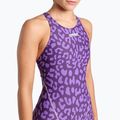 Costum de baie dintr-o piesă pentru femei  arena Powerskin ST Next LE Open Back leopard skin violet 4