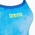 Costum de baie dintr-o singură piesă pentru femei arena Tie-Dye Challenge Back Allover albastru multi/royal 2