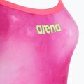 Costum de baie dintr-o singură piesă pentru femei arena Tie-Dye Challenge Back Allover shocking pink multi/shocking pink 3