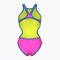 Costum de baie întreg pentru femei arena One Biglogo One Piece shocking pink/blue river 2