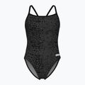 Costum de baie întreg pentru femei arena Snake Skin Challenge black/team black