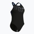 Costum de baie întreg pentru femei arena Flowing V Back black/navy 3