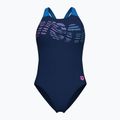 Costum de baie întreg pentru femei arena Flowing V Back navy/turquoise